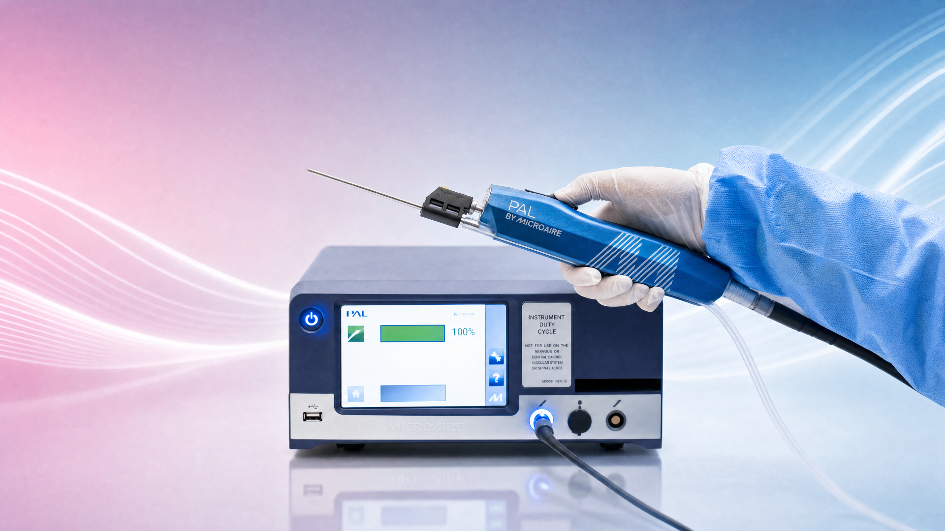 MicroAire PAL Konsole mit Handstück